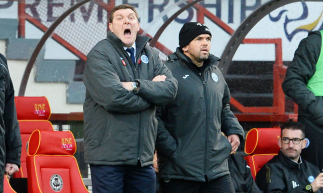 Tommy Wright insists his Saints team won't sit back against Rangers.