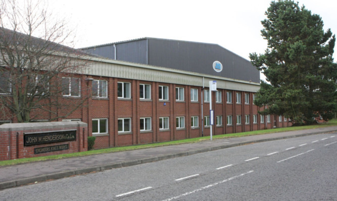 John M Henderson's Arbroath engineering works.