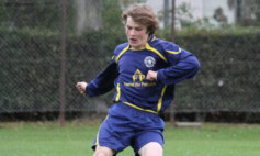 Ryan playing for Letham Lads Club.