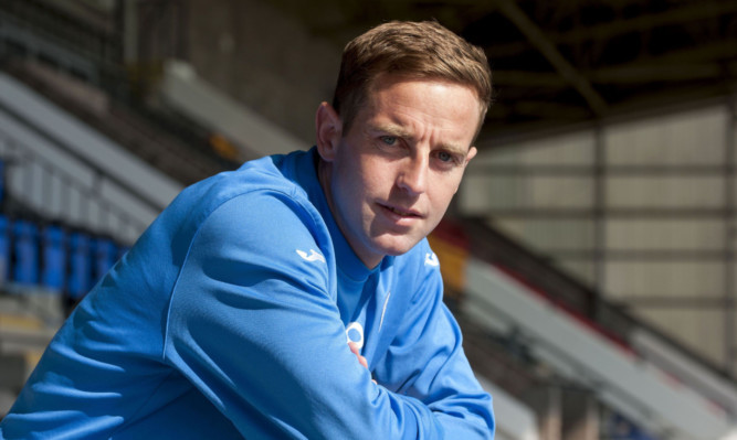Steven MacLean has had to watch from the sidelines during St Johnstone's bad run of results.