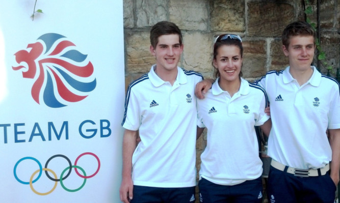 Bradley Neil, Lauren Whyte and Ewan Scott represented Team GB with distinction.