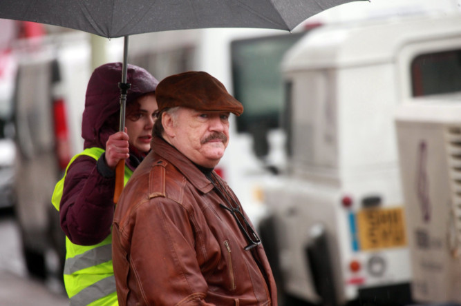 Dundee author Neil Forsyths comic creation Bob Servant had his BBC TV debut on January 23. The show, starring Brian Cox, is based in Broughty Ferry. We look back at the filming as Bob graced the streets of the Ferry last year.
