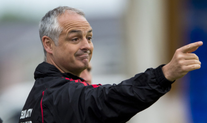 Brechin City boss Ray McKinnon.