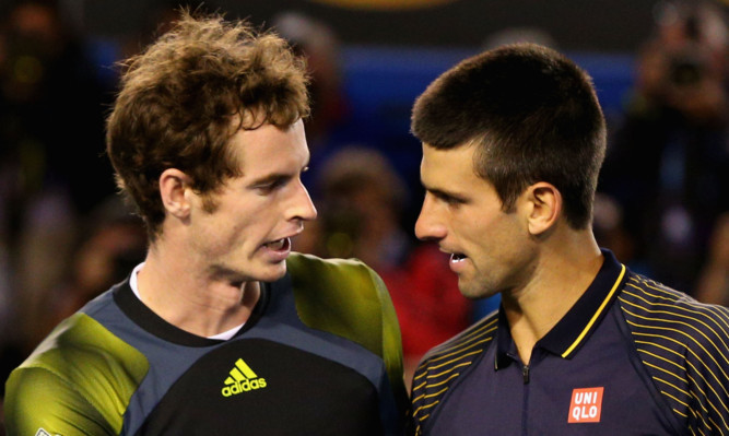 Andy Murray will continue to work to close the gap on World No.1 Novak Djokovic.