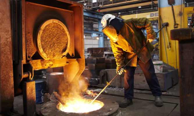 Forging ahead: Weir Group, which is looking to make savings of £35m a year and cut 350 jobs, made good operational and strategic progress in the third quarter.