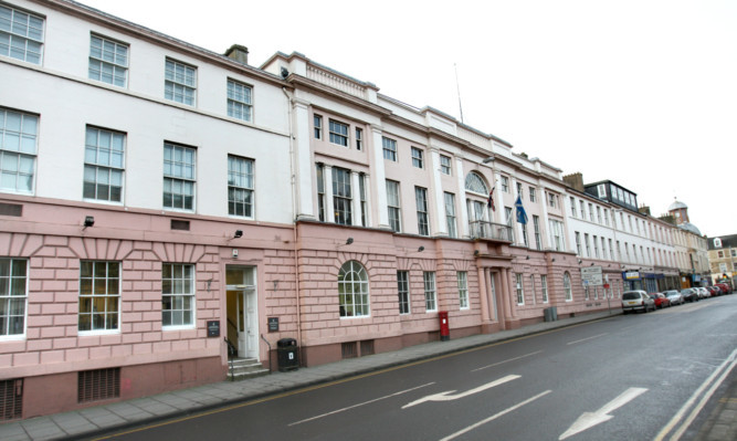 The town's county buildings will be restored as part of the project.