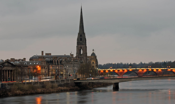 St Matthews Churchs riverside location.