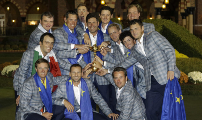 Europe are hoping to retain the Ryder Cup at Gleneagles in 2014.