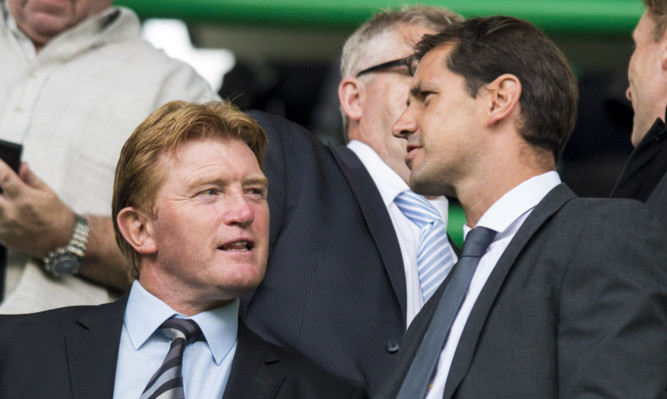 Stuart McCall won't be in the dugout when Dundee United visit Fir Park on Friday.