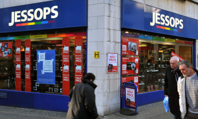 The Jessops Photographic shop in new Oxford Street central London.  PRESS ASSOCIATION Photo.  Picture date:  Friday January 9, 2009..              See PA story. Photo credit should read:John Stillwell/PA