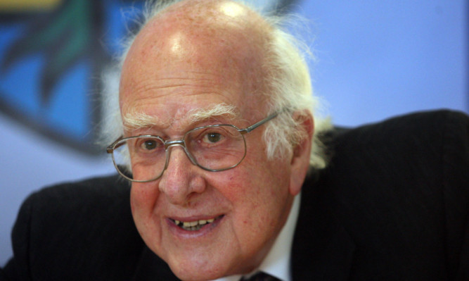 File photo dated 30/08/12 of Professor Peter Higgs who will become Companion of Honour for services to physics after being named in the New Year Honours list   PRESS ASSOCIATION Photo. Issue date: Thursday August 30, 2012. See PA story HONOURS Higgs. Photo credit should read: David Cheskin/PA Wire