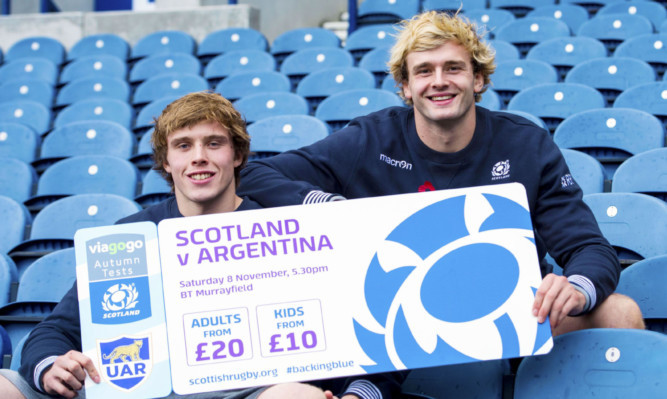 Richie and Jonny Gray look ahead to Scotland's viagogo Autumn Test match against Argentina.