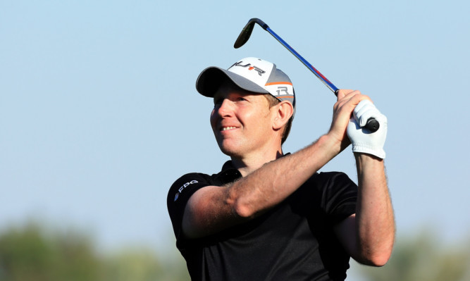 Stephen Gallacher during his final round.