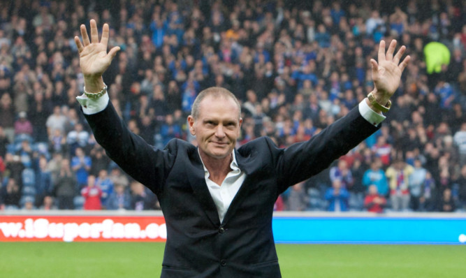 Former Rangers star Gascoigne has been battling alcoholism.