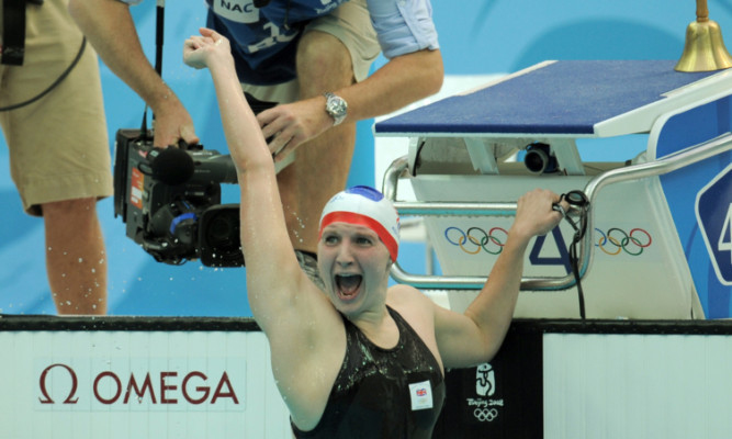Rebecca Adlington said claiming two gold medals in Beijing 'changed my entire life'.