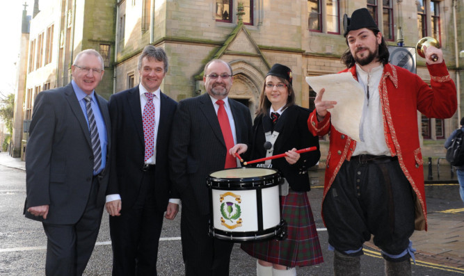 Cllr Bob Young, Robin Watson, Stuart Cross, Lisa Meikle, Adam Drew

(c) David Wardle