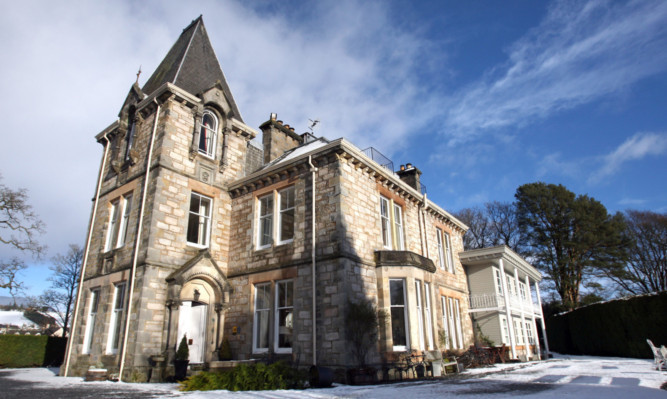 Knockendarroch House in Pitlochry has won an award for being one of the most romantic hotels in the UK.
