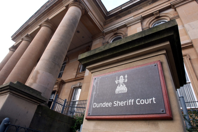 Christopher Cullen was jailed for 16 months at Dundee Sheriff Court.