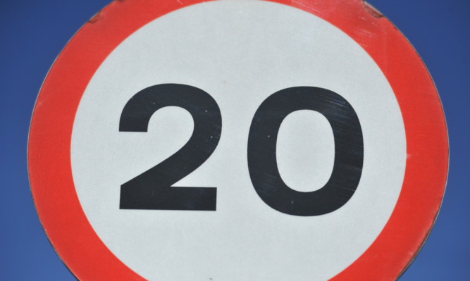 The new speed limit is being introduced to improve road safety.