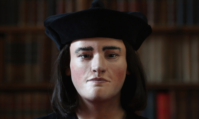 Experts from Dundee University helped reconstruct the face of Richard III.