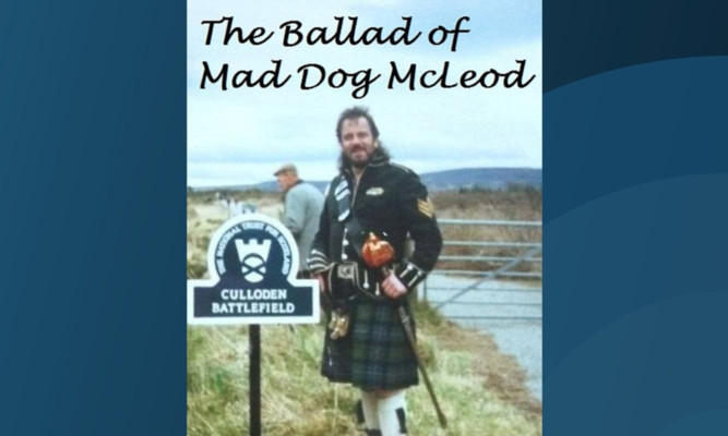 Billy 'Mad Dog' McLeod chronciled his travels with Scotland fans in his book.