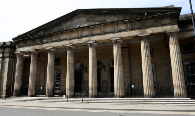 Sean Ferns admitted assaulting his victim outside the Loft nightclub at Perth Sheriff Court.