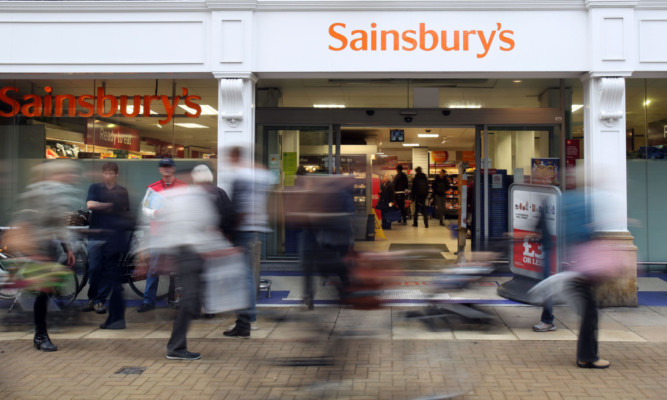 Moving fast: Sainsburys said Britains grocery market is undergoing a once-in-a-generation change, and sales in supermarkets will fall for the next few years.