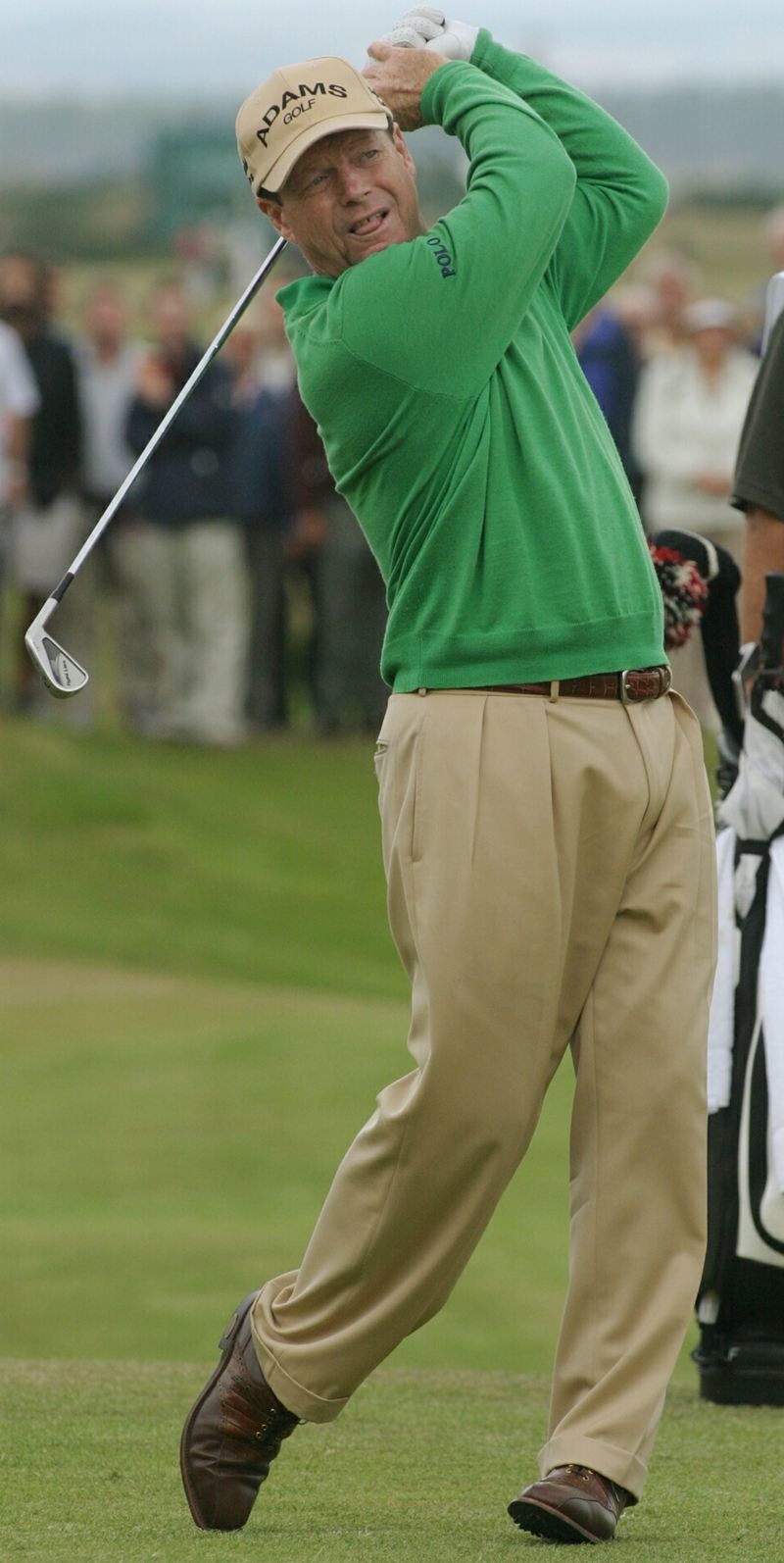 OPEN GOLF CHAMPIONSHIP ST ANDREWS  -  DAY 1           Tom Watson drives from the 17th.