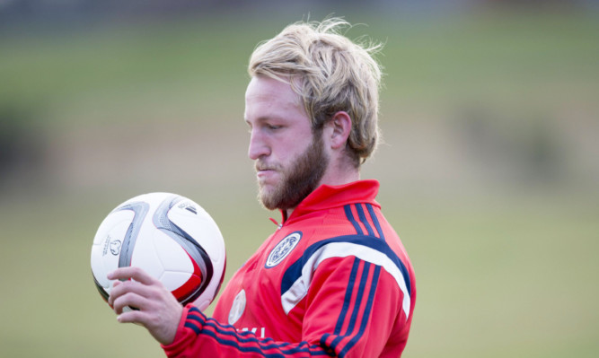 Johnny Russell, just one of those giving a helping hand at Forfar