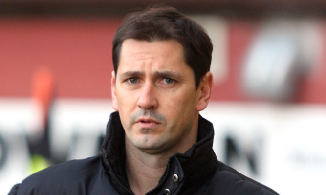 Kris Miller, Courier, 02/02/13. Dundee Utd V Rangers, Scottish Cup. Pic shows new manager Jackie McNamara.