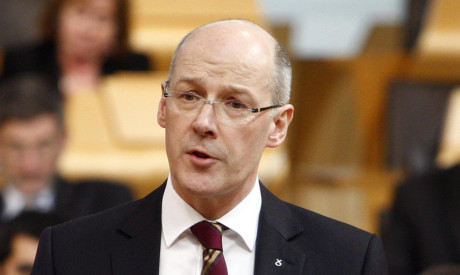 John Swinney MSP, Cabinet Secretary for Finance, Employment and Sustainable Growth sets out the Scottish Government's Budget to the Scottish Parliament ahead of the stage three debate. The Scottish Parliament will vote on whether to pass the Budget (Scotland) (No.2) Bill at 5pm today. 06 February 2013. Pic - Andrew Cowan/Scottish Parliament