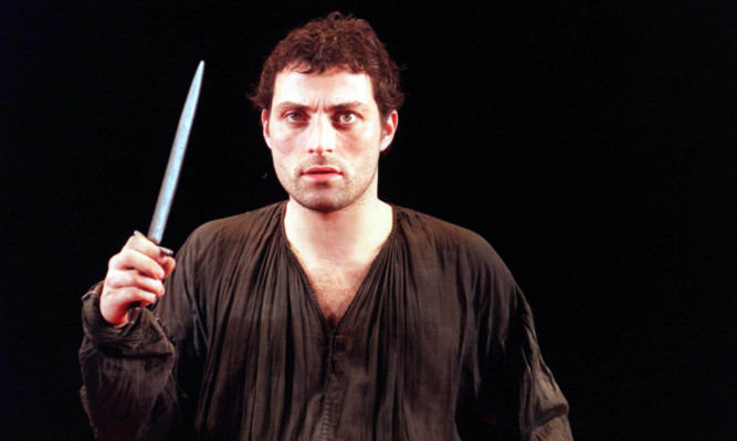 Actor Rufus Sewell plays William Shakespeare's version of Macbeth.