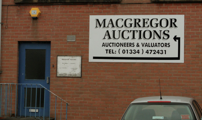 The former Macgregor auction house in St Andrews.