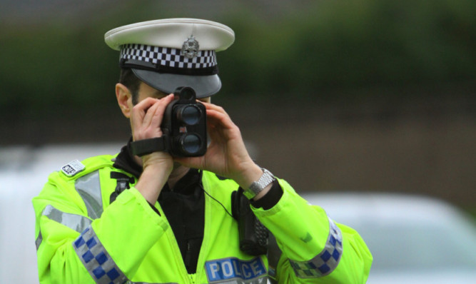 Police across Scotland are taking part in the day of action.