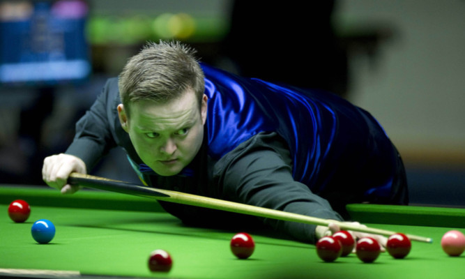 15/12/12 THE GRANT PROPERTY SCOTTISH OPEN
Shaun MURPHY v Lee PAGE
RAVENSCRAIG
Shaun Murphy in action