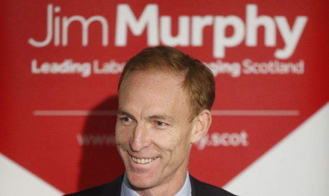 Jim Murphy officially announcing his leadership bid earlier this month.
