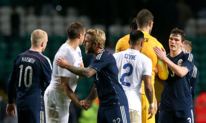 Scotland players will have to pick themselves back up after England defeat.