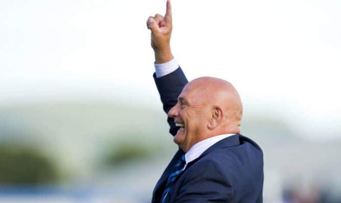 Forfar boss Dick Campbell is aiming high.