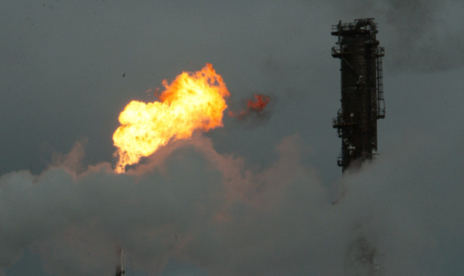 Locals said last week's flaring was the worst they had witnessed in a long time.