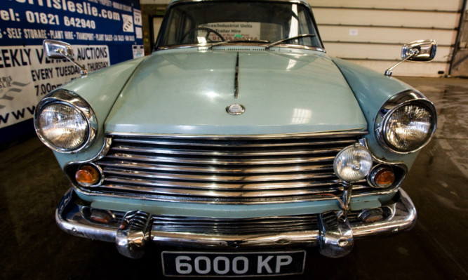 The 1964 Morris Oxford saloon was the last car Churchill bought before his death in 1965.