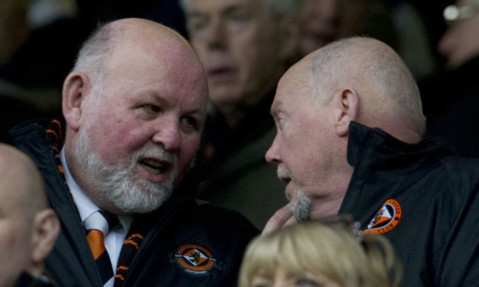 John Bennett (left) and Gibby Haggart (right) have both now resigned from the Dundee United board.