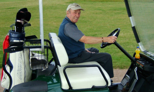 Mr Brown joined Strathmore Golf Club aged 83.