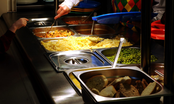 Fife Council is developing new school dinners menus