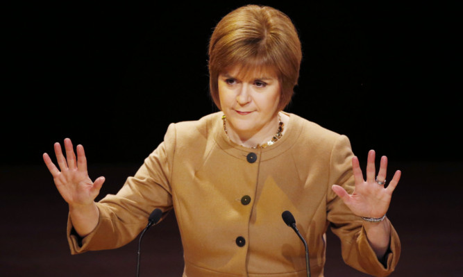 Deputy First Minister Nicola Sturgeon.