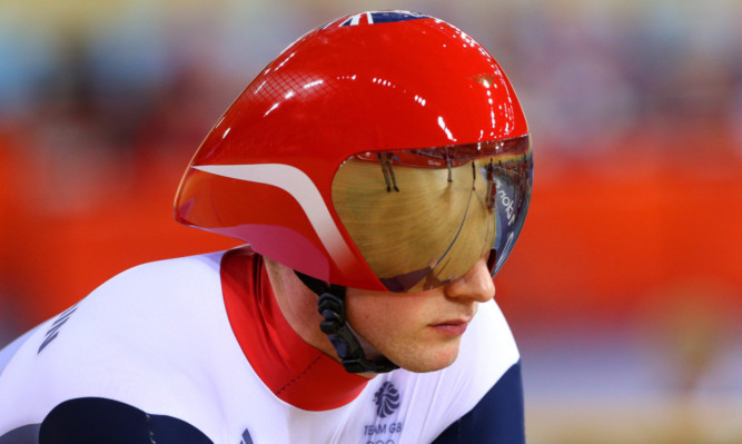 during xxxx on Day 6 of the London 2012 Olympic Games at Velodrome on August 2, 2012 in London, England.
