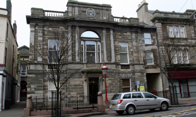 Alan Pirie admitted drink driving during his appearance at Arbroath Sheriff Court