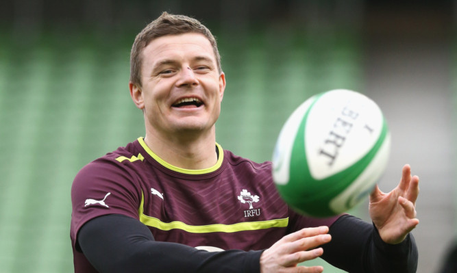 Brian O'Driscoll is expected to be fit to face Scotland on Sunday.
