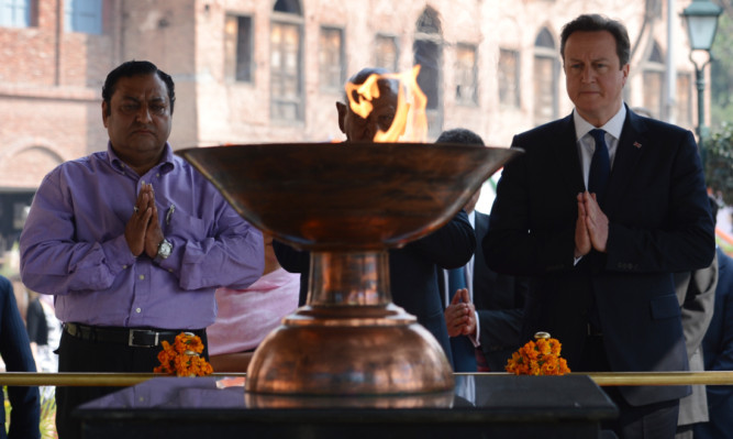 The Prime Minister visits the Jallianwala Bagh Memorial Garden at Amritsar in Punjab.