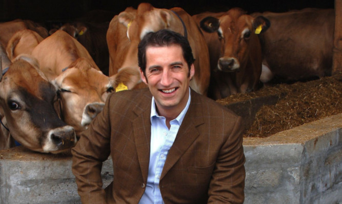 Strong heritage: Robert Graham, managing director of Grahams The Family Dairy.
