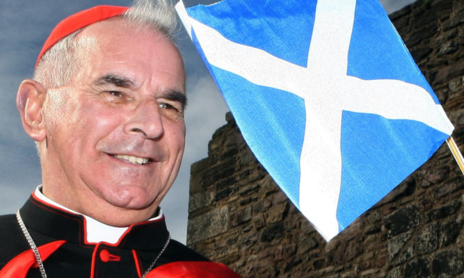 Cardinal Keith O'Brien.